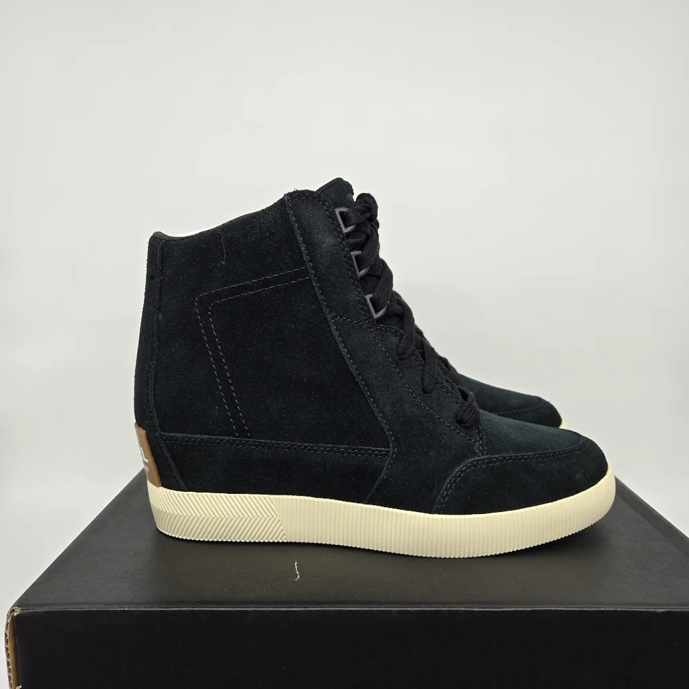 New SOREL Out N About Wedge Sneaker Women's Shoes Size 9.5 - Picture 3 of 8